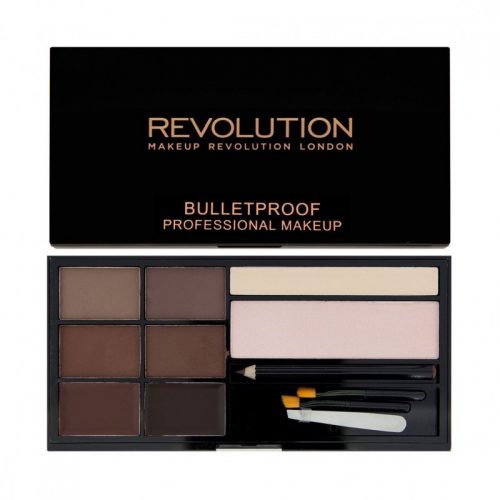 Палетка теней для бровей Makeup Revolution Ultra Brow Palette Medium To Dark