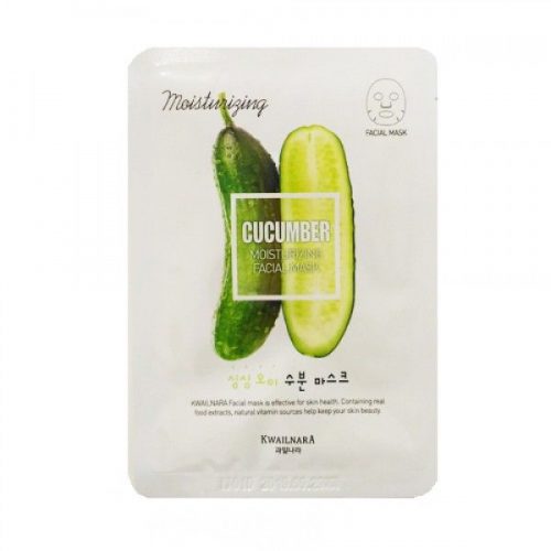 Маска для лица увлажняющая WELCOS Kwailnara Cucumber Hydrating Facial Mask