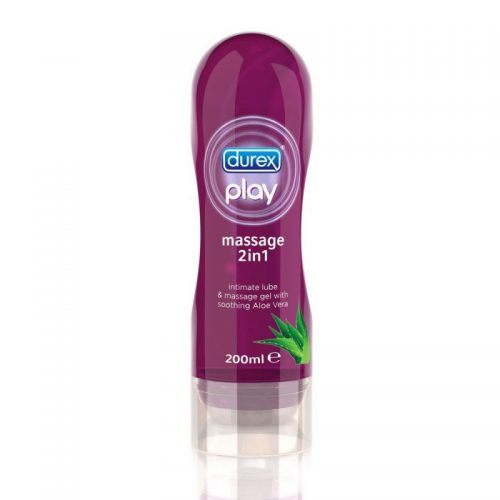 Интим Гель-Смазка Durex Play Massage Для Массажа Алоэ Вера 200 Мл