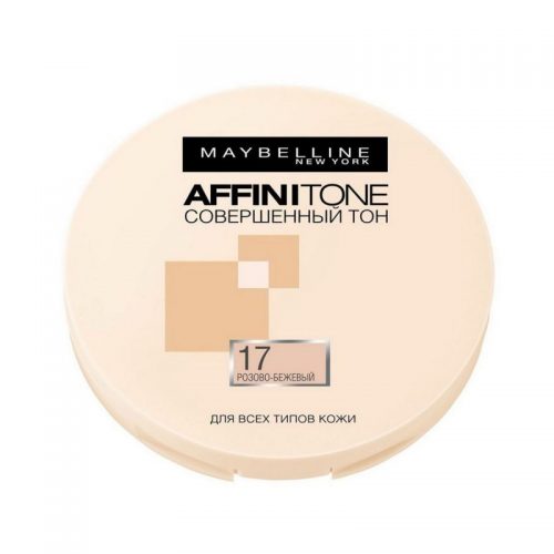 Пудра для лица MAYBELLINE Affinitone 17 розово-бежевый