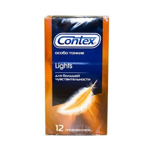 Презервативы Contex Lights Особо Тонкие 12 Шт