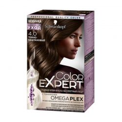 Краска для волос COLOR EXPERT 4-0 Темно-каштановый