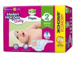 Хелен Харпер подгузники Baby mini 3-6кг 78шт