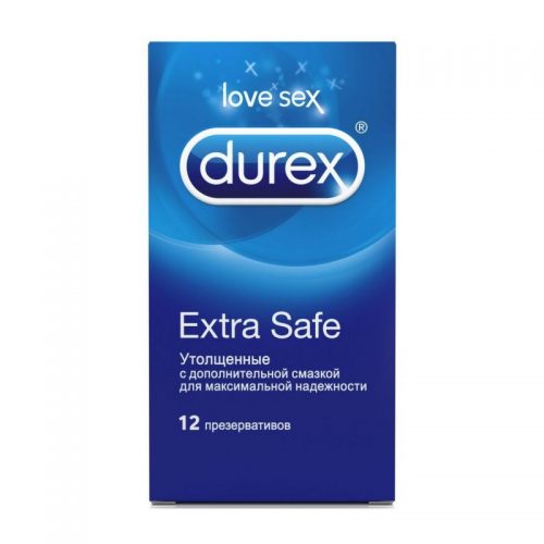 Презервативы Durex Extra Safe Утолщенные 12 Шт