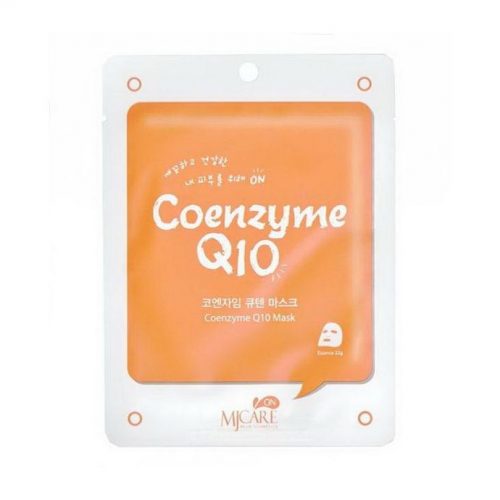 Маска тканевая MIJIN с коэнзимом MJ on Coenzyme Q10 mask pack