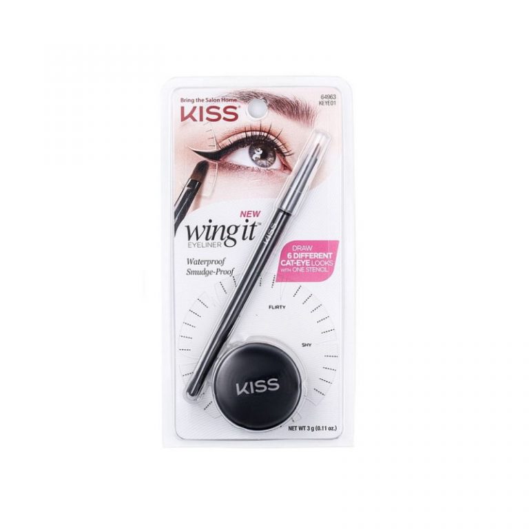 Набор с трафаретом для стрелок Kiss Cat Eye KEYE01C