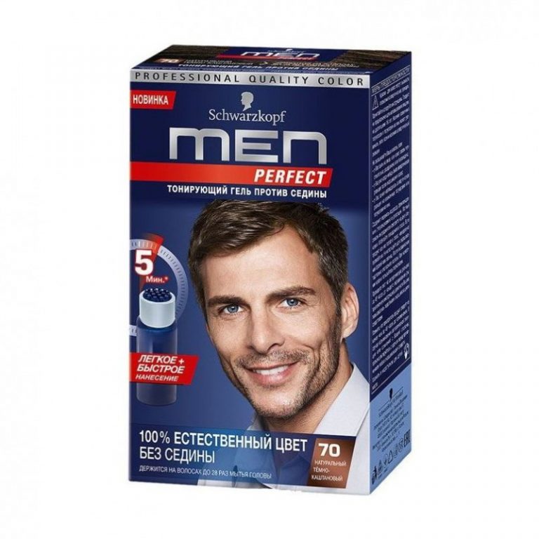 Краска для волос Men perfect 70 нат темно-каштановый