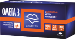 Полиен Омега-3 30% облепиховое масло/витамин Е N30 капсулы