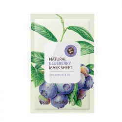 Маска тканевая THE SAEM с экстрактом черники Natural Blueberry Mask Sheet