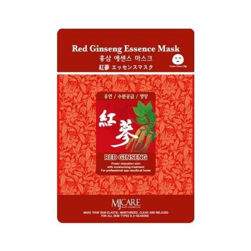 Маска тканевая MIJIN красный женьшень Red Ginseng Essence Mask