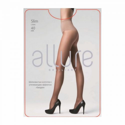 Колготки Аllure slim 40 nero 3 р-р