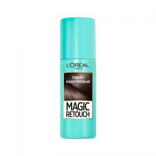 Тонирующий спрейLoreal magic retouch 2Темый Каштан