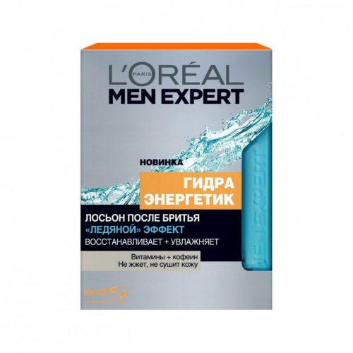 Лосьон после бритьяLoreal men expert Гидра энергетик ледяной эффект 100мл