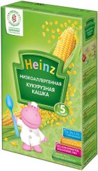 Хайнц кашка Кукурузная низкоаллергенная с 5 мес 200г