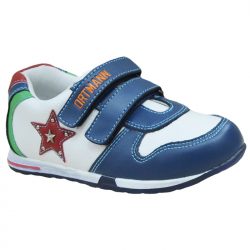 Детские ортопедические кроссовки ORTMANN Kids Bruno 7.85.2 Цвет: синий/белый (липучки) | Размер: 25