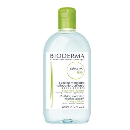 Bioderma Себиум H2O Очищающая мицеллярная вода 500 мл (Bioderma