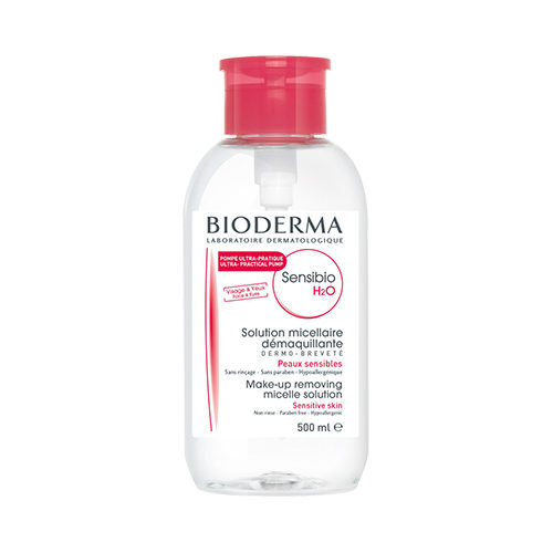 Bioderma Сенсибио Н2О очищающая мицеллярная вода 500 мл (Bioderma