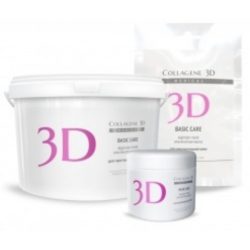 Collagene 3D Альгинатная маска для лица и тела с розовой глиной 30 г (Collagene 3D