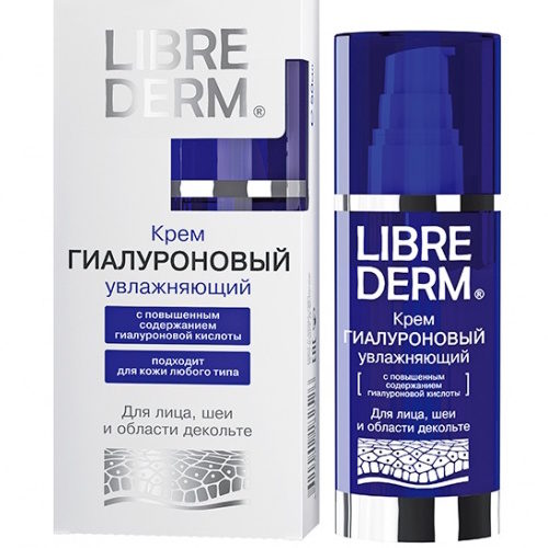 Librederm Гиалуроновый крем увлажняющий для лица