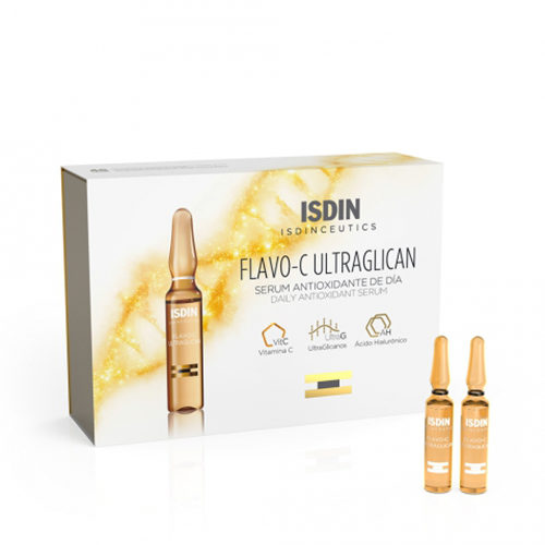 Isdin Сыворотка для лица дневная ISDINCEUTICS FLAVO- C ULTRAGLICAN 30шт*2 мл (Isdin