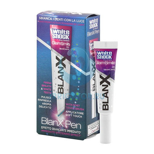 Blanx White Shock Gel Pen Отбеливающий гелевый карандаш (Blanx