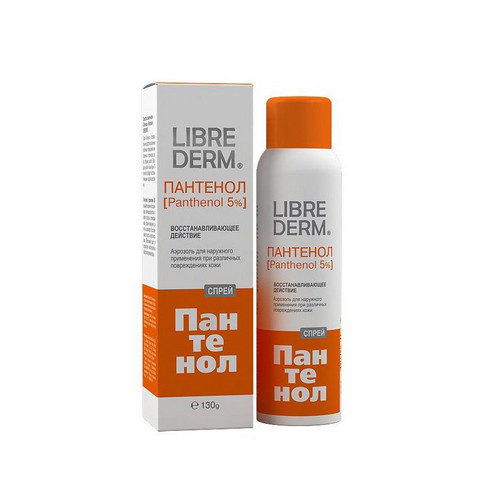 Librederm Пантенол спрей аэрозоль 5 % 130 г (Librederm