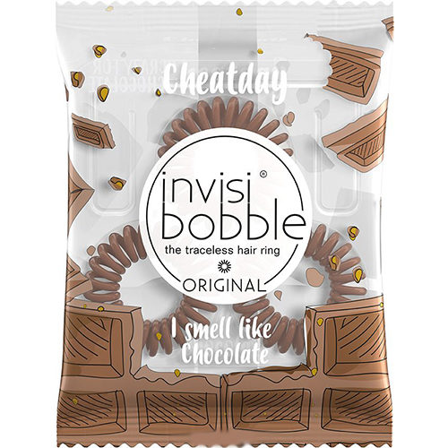 Invisibobble Ароматизированная резинка-браслет для волос Cheat Day Crazy For Chocolate шоколадный (Invisibobble