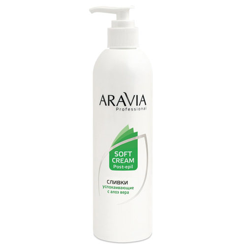 Aravia professional Сливки успокаивающие с алоэ вера 300 мл (Aravia professional