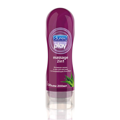 Durex Play Massage Гель-смазка Алоэ Вера для массажа 200 мл (Durex