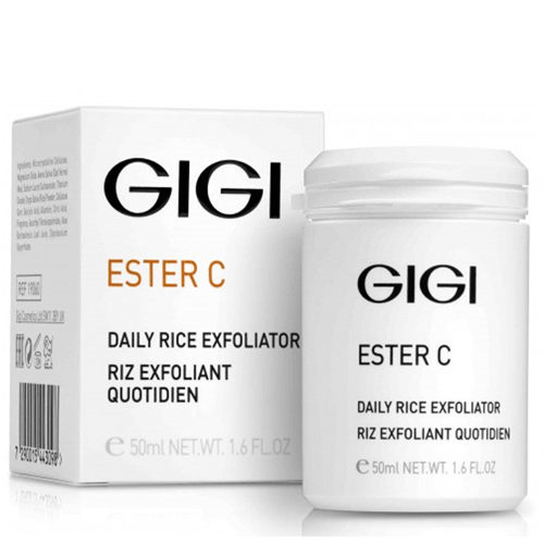 GIGI Эксфолиант для очищения и микрошлифовки кожи Ester C Daily Rice Exfoliator