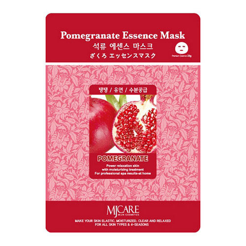 Mijin Тканевая маска гранат Pomegranate Essence Mask Mijin 23 г (Mijin