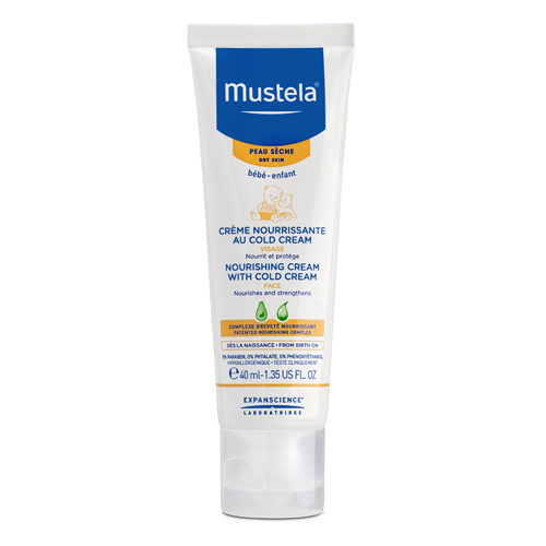 Mustela Питательный крем для лица с кольд-кремом 40 мл (Mustela