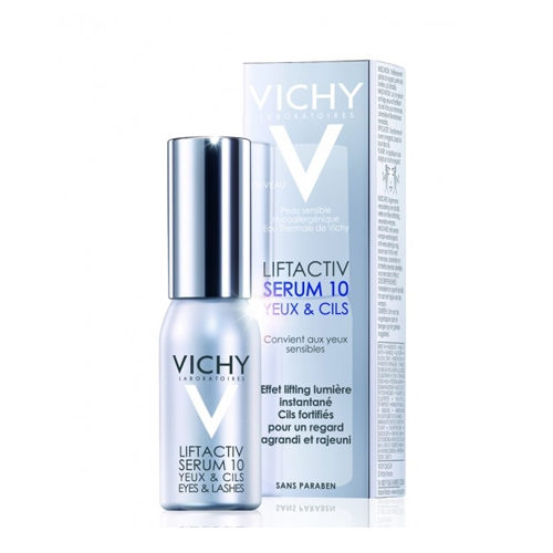 Vichy Лифтактив Дерморесурс Сыворотка 10 Глаза & Ресницы 15 мл (Vichy