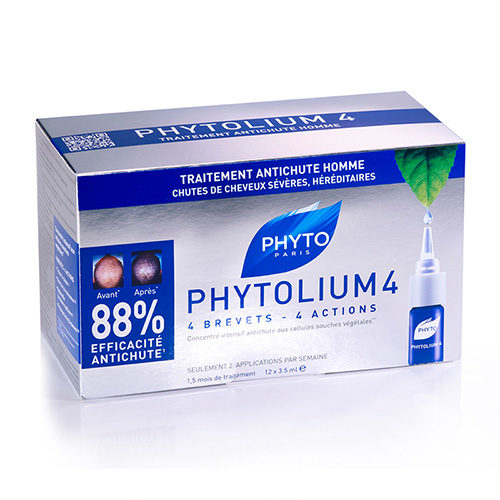 Phytosolba Фитолиум 4 сыворотка против выпадения волос 12 ампул по 3