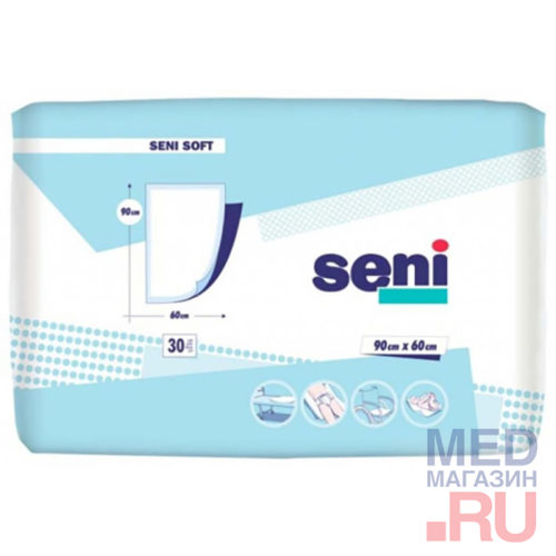 Пеленки SENI SOFT одноразовые (30 шт/уп)