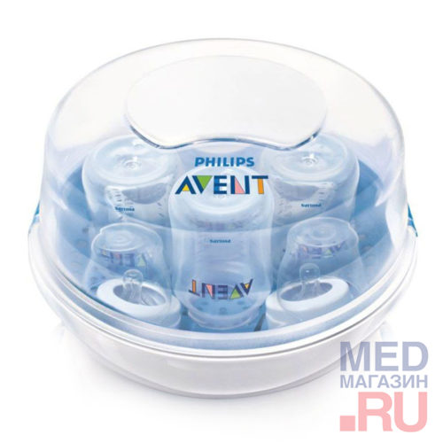 Стерилизатор бутылочек из полипропилена для СВЧ-печей Philips Avent