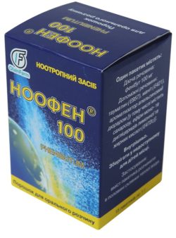 Ноофен пор. 100мг доза 1г N15 Olainfarm, Латвия