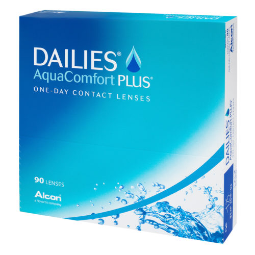 Контактные линзы Dailies AquaComfort Plus (90 линз)