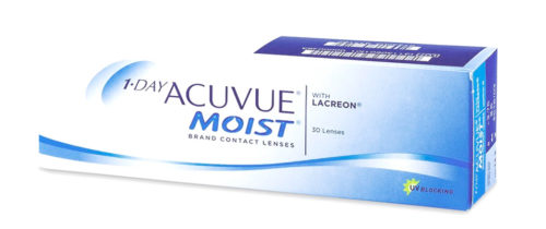 Контактные линзы 1 DAY ACUVUE MOIST (30 линз)