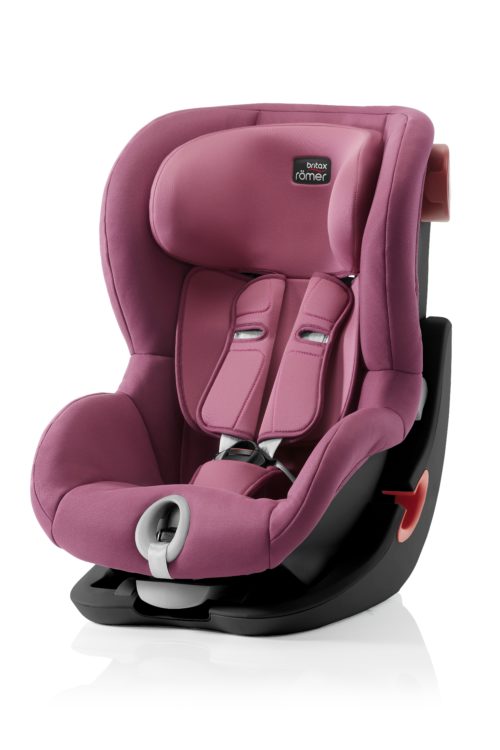 Фото товара Автокресло Britax Roemer King II Black Series Wine Rose Trendline