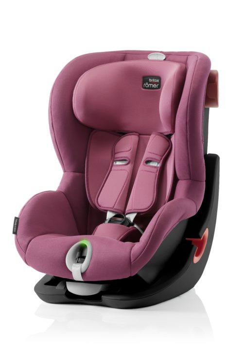 Фото товара Автокресло Britax Roemer King II LS Black Series Wine Rose Trendline