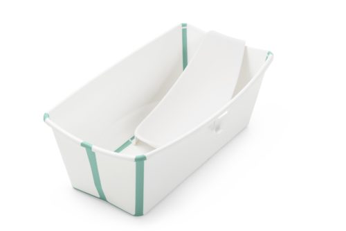 Фото товара Ванночка складная с подставкой Stokke Flexi Bath White Aqua