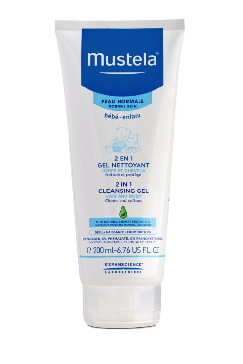 Фото товара Гель для купания Mustela Baby 2 в 1 для нормальной кожи