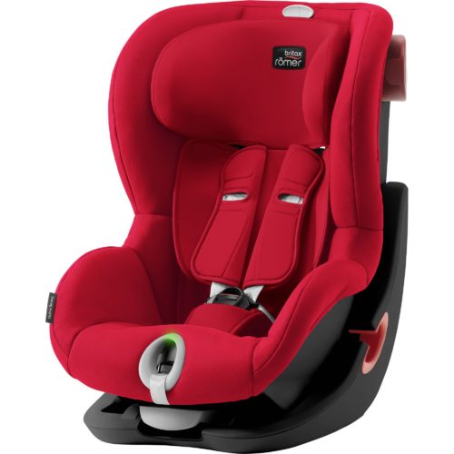 Фото товара Детское автокресло Britax Roemer King II LS Black Series Fire Red Trendline