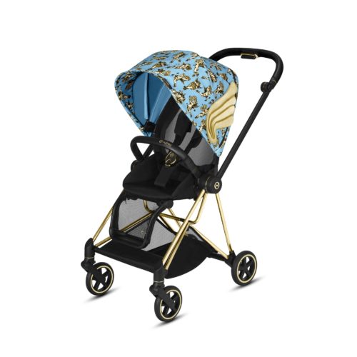 Фото товара Коляска с прогулочным блоком и рамой Cybex Mios JS Cherubs Blue