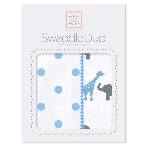 Фото товара Набор пеленок SwaddleDesigns Swaddle Duo Circus Fun