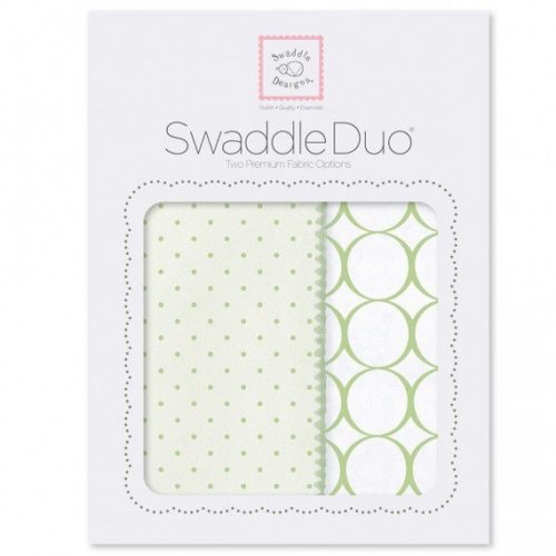 Фото товара Набор пеленок SwaddleDesigns Swaddle Duo KW Dot