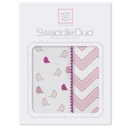 Фото товара Набор пеленок SwaddleDesigns Swaddle Duo PK Chickies