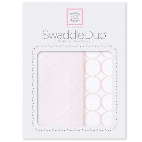 Фото товара Набор пеленок SwaddleDesigns Swaddle Duo PP Dot