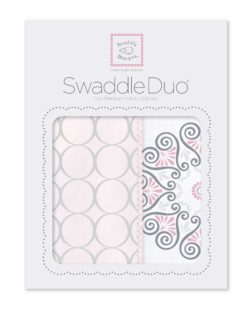 Фото товара Набор пеленок SwaddleDesigns Swaddle Duo Pink Mod Medallion